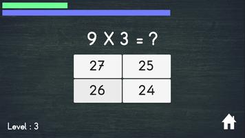 MiniMath Multiplication Tables ảnh chụp màn hình 1