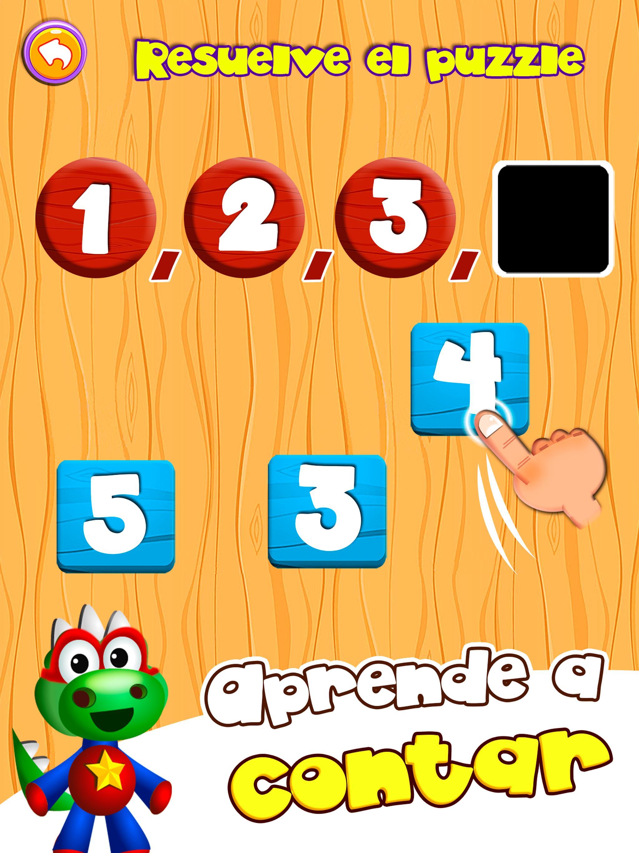 La partida termina cuando uno de los jugadores alcanza los 50 puntos, y el objetivo es tener el menor número de puntos posible. Juego Rummy De Numeros : Juegos educativos Preescolar: Números y formas for Android ...