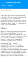 Fortran Programming capture d'écran 1