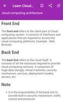 Learn Cloud Computing screenshot 2