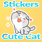 WAStickerApps Cute Cat Stickers For WhatsApp أيقونة