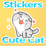 WAStickerApps Cute Cat Stickers For WhatsApp icône