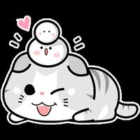 WAStickerApps Cute Cat Stickers For WhatsApp تصوير الشاشة 1