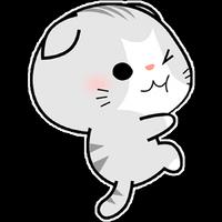 WAStickerApps Cute Cat Stickers For WhatsApp تصوير الشاشة 2