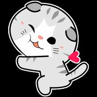 WAStickerApps Cute Cat Stickers For WhatsApp تصوير الشاشة 3
