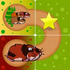 Unblock Animals Zoo Slide Tile Puzzle