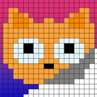 Rainbow Pixel icon