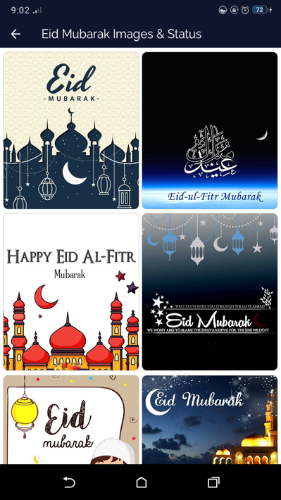 Eid Mubarak Images And Status poster