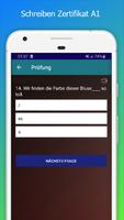 Schreiben Zertifikat A1 screenshot 3