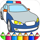 Car Coloring Book for Kids icône