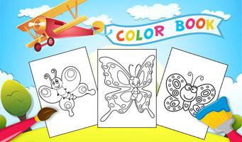 Butterfly Coloring Book ภาพหน้าจอ 3