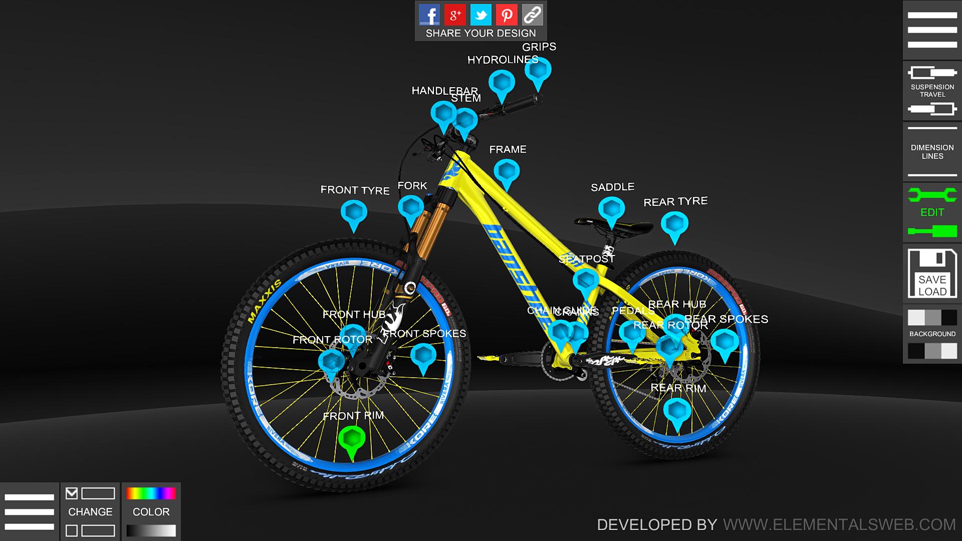 Bike на андроид. Велосипед на андроид. Велосипед Android 3bike. Байк конфигуратор. 3d конфигуратор.