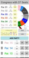 Party Seats Election Sim. MAX+ الملصق