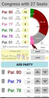 Party Seats Election Sim. MAX+ تصوير الشاشة 1