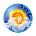 NOAA doppler radar with weather alerts - eMap HDF