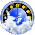 Weather station with barometer: eWeather HDF