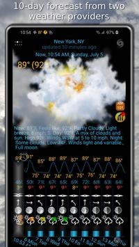 Weather station with barometer: eWeather HDF 截图 1