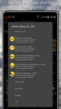 Weather station with barometer: eWeather HDF 截图 3