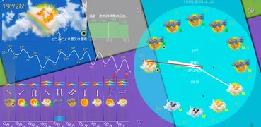 eWeather HD: 天気、大気質、気象レーダー、 気圧計、地震、潮汐、地磁気嵐、天気予報