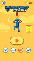 پوستر Huggy Wuggy Stickman