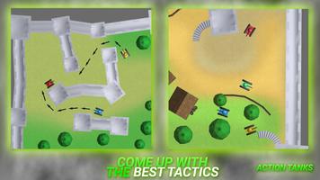 Action Tanks: jeu de chars pour 2 à 4 joueurs capture d'écran 3