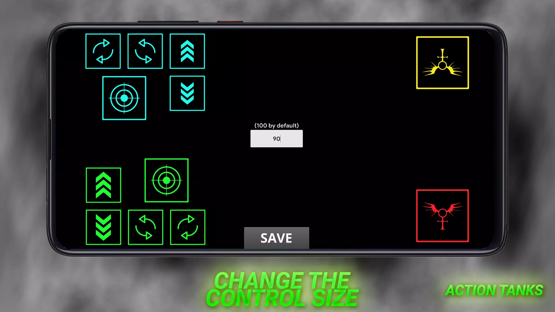 Tank Game - 2 Player - Accessible Game - One Button Simple Control