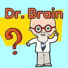 Logic Quiz Dr. Brain: riddles and puzzle game icône