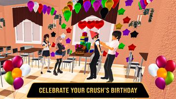 Yumi High School Story Games スクリーンショット 1