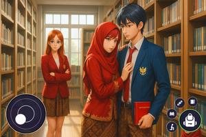 sakura sekolah Kisah Cinta screenshot 1