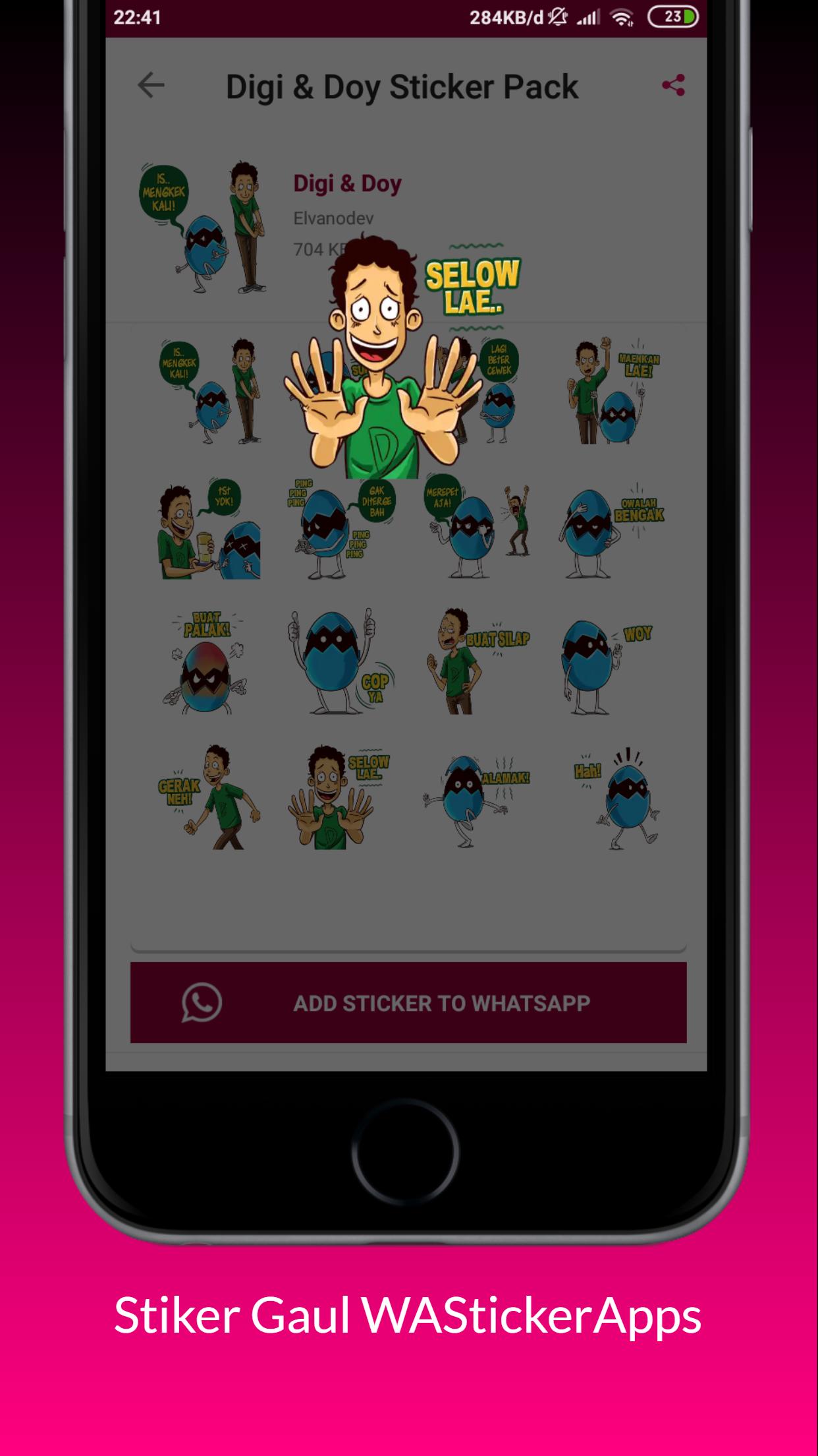 Stiker Gaul Lagi Viral For Android Apk Download
