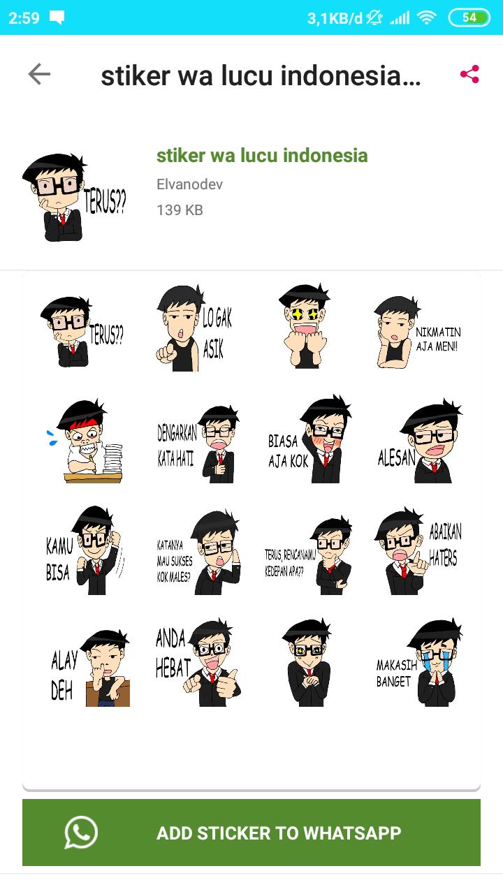 30 Ide Stiker  Wa  Lucu  Dan Gokil  Terlengkap DPgokil123