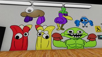 Garden of Scary Banan And Obby Affiche