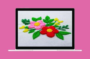 پوستر Embroidery Designs