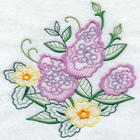 Embroidery pattern design أيقونة