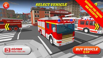 City Firefighter Heroes syot layar 1