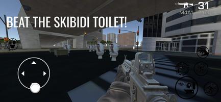 Meme Toilet Shooter تصوير الشاشة 1