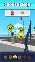 Emoji Archer: Arrow Blaster تصوير الشاشة 1