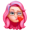 Emoji & Memojis Girly Stickers 3D - WAStickerApps APK