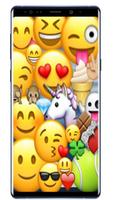 Emoji Wallpaper, Cute emoji background. poster
