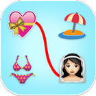 Emoji Match: Cute Link icône