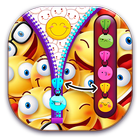 Emoji Zip Lock Screen icon