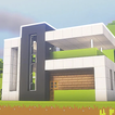 Modern House Map for Minecraft icône