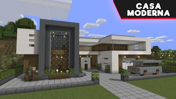 Casa moderna Mapa Minecraft Poster