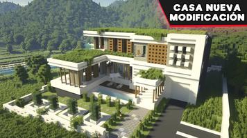 Casa moderna Mapa Minecraft captura de pantalla 1