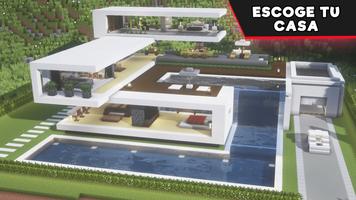 Casa moderna Mapa Minecraft captura de pantalla 2