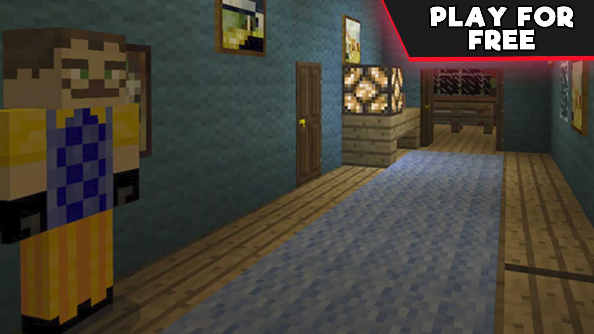 Scary Neighbor Mod Secret MCPE APK for Android Download