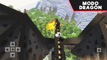 Dragon Monturas Mod Minecraft captura de pantalla 1