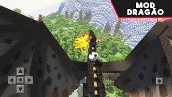 Dragon Mounts Mod Minecraft PE imagem de tela 1