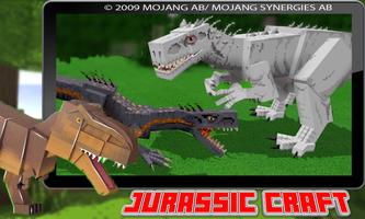 Jurassic Craft Mod Minecraft скриншот 1