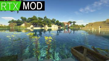 RTX Shaders for Minecraft PE Affiche